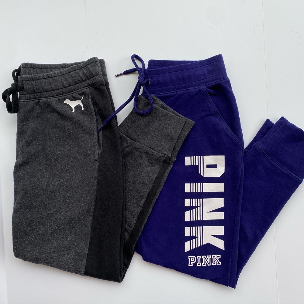 VS PINK Jogger Bundle Size Medium Two Pair